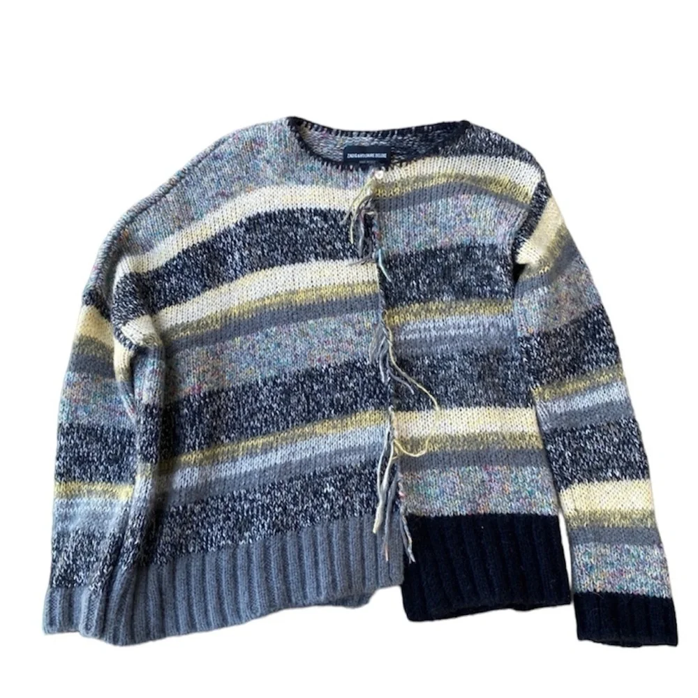 Zadig & Voltaire Jemma Striped Knit Sweater